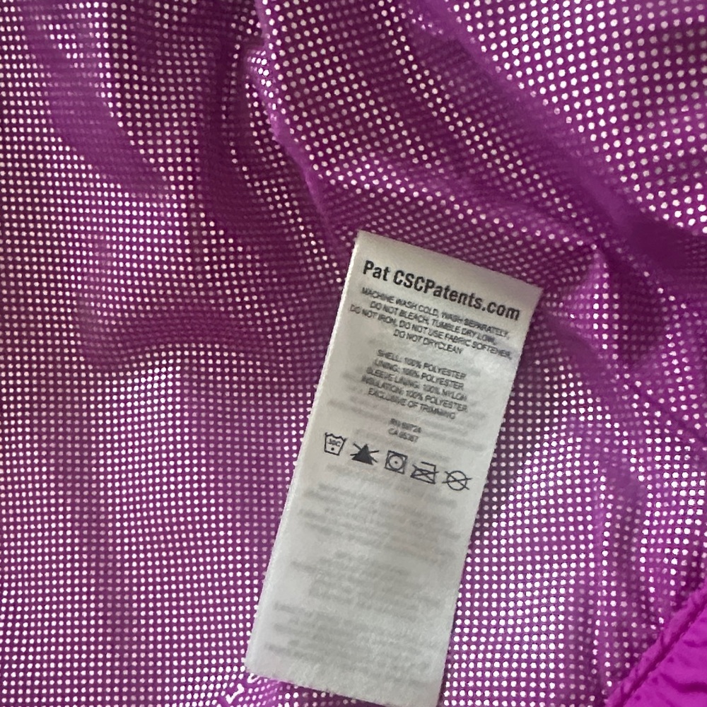 Columbia Kids' Fuchsia and Gray Jacket - Picture 8 of 9